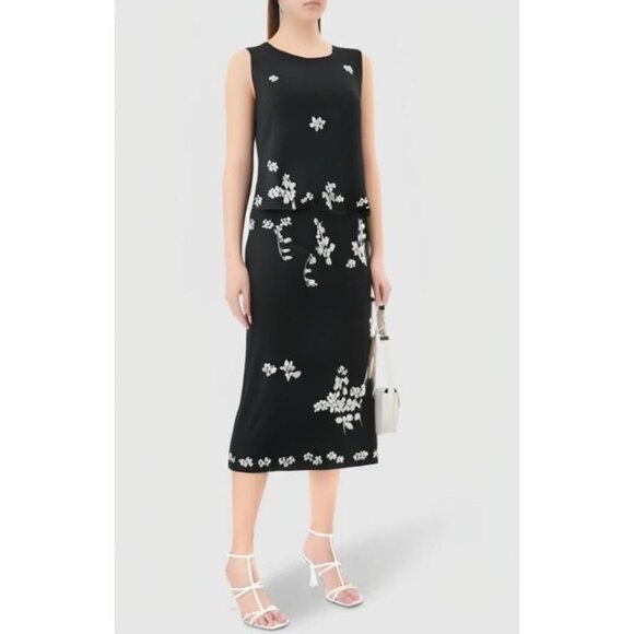 Thom Smith Atelier XXI Dresses & Skirts - Thom Smith Atelier XXI Women's Black Sleeveless Blouse & Skirt Set‎ Size XS